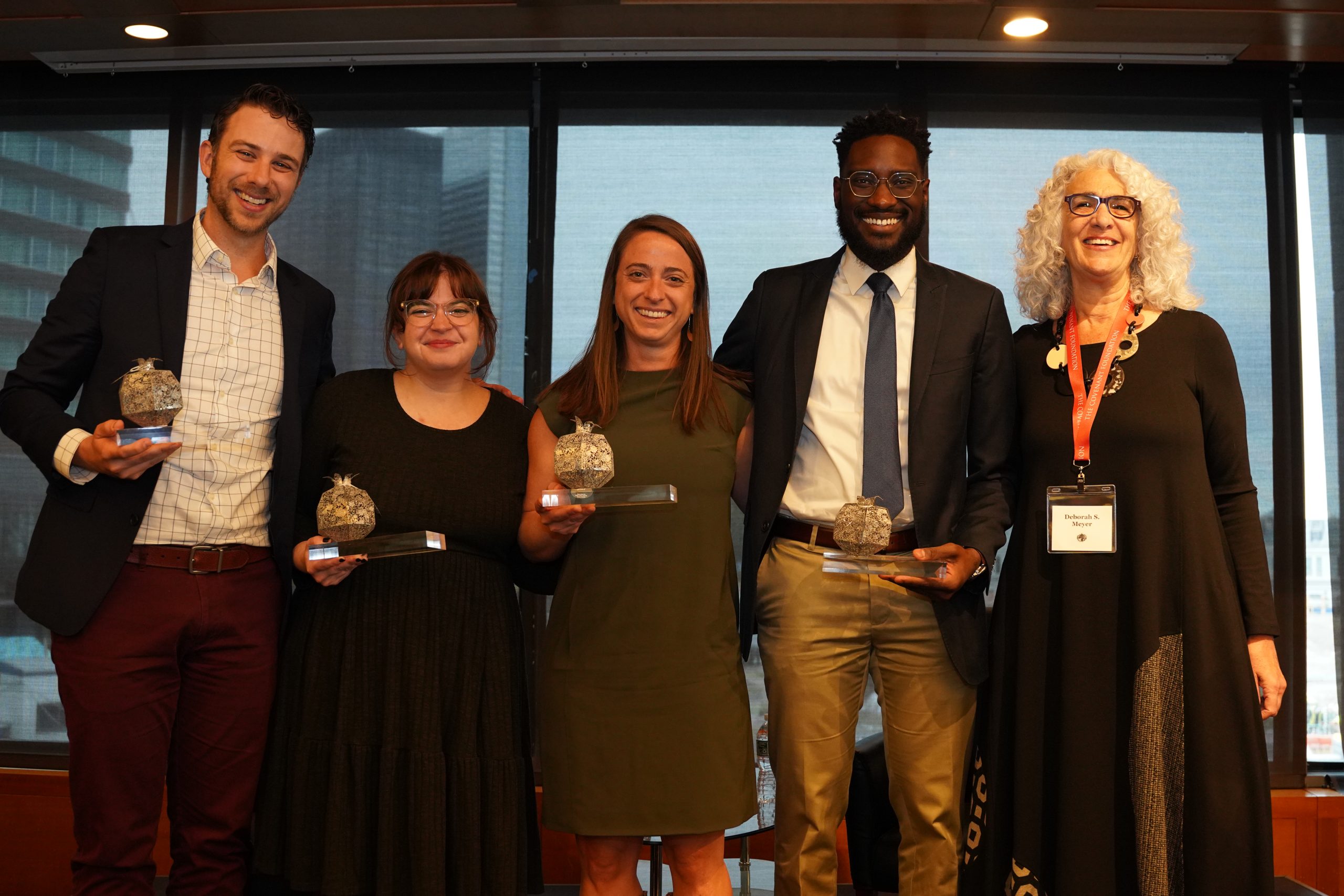 Five Rising Jewish Educators Honored in New York City at 2023 Pomegranate Prize Event