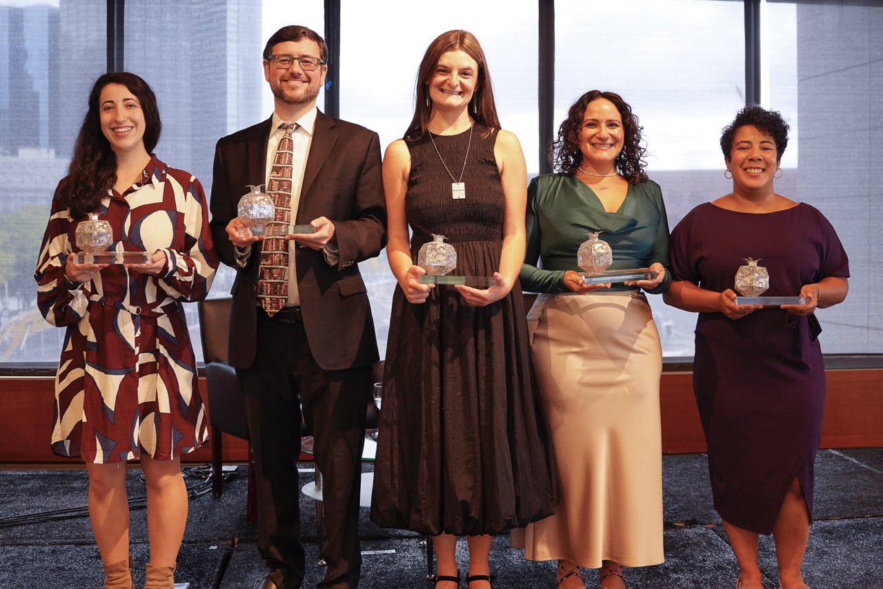 Five Rising Jewish Educators Honored in New York City at 2024 Pomegranate Prize Event